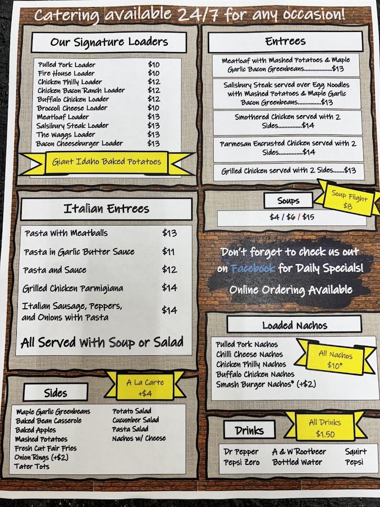 Guns 'N Hoses Cafe and Catering Menu image 1